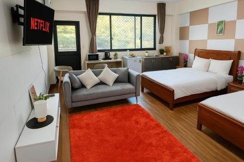 Vaitele Apartment | Vailoa Studio, 2 Beds, AC, Wi-fi, TV, 5min to town