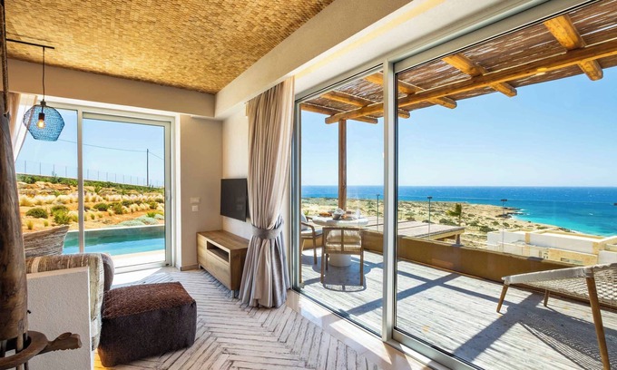 Karpathos Villa | Vala Luxury Villa B - Private pool & 200m to Beach