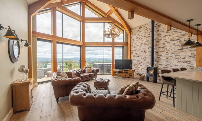 Higher Walton Cabin | Valley View Luxury Lodges Gamekeepers 4 Bedroomed