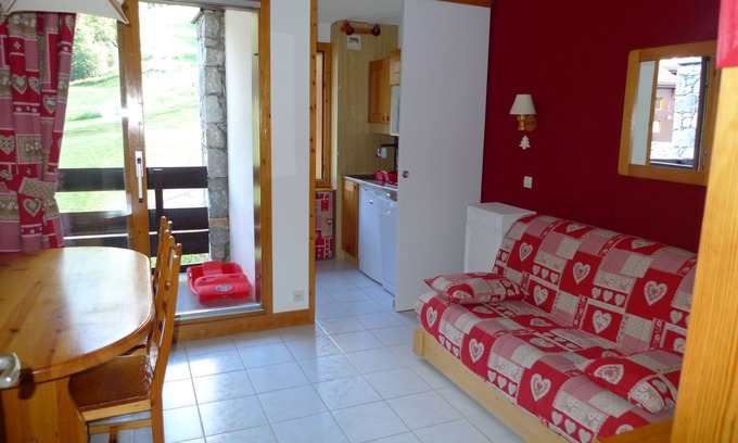 Les Avanchers-Valmorel Apartment | Valmorel La Belle, on skis!