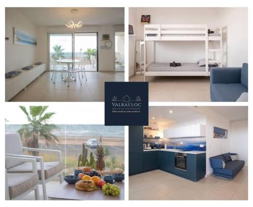 Valras-Plage Apartment | Valras-Loc Archipel Capri Evasion avec Vue sur Mer
