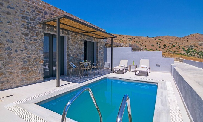 Vizari Villa | Varkotopi villa 5,Pool,Near the Beach,South Crete