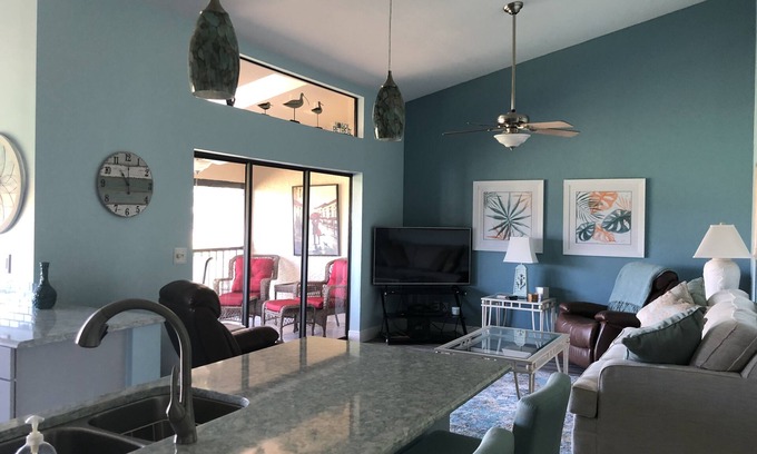 Iona Condo | Veranda located on 9th Fairway