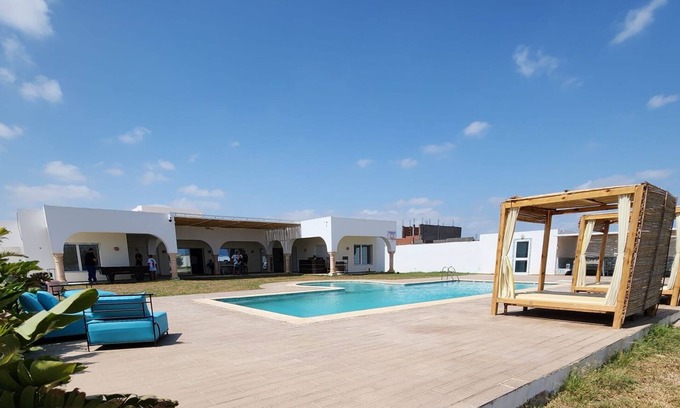 Kelibia Resort | Very large villa ideal for groups of up to 15 to 18 people