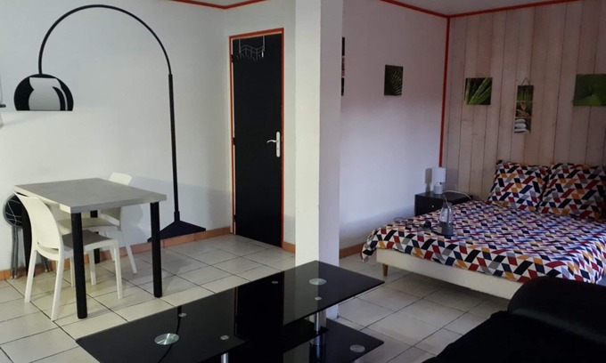 Sevrier Apartment | very quiet studio fully equipped 500 m from the lake with barbecue, garden furniture