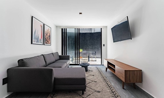Santa Maria la Ribera Apartment | VH | Depa familiar StaMa la Ribera | gym | 125