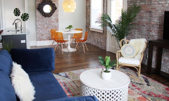 Tower Grove East Apartment | Vibrant Boho Abode - Walk to Tower Grove Park