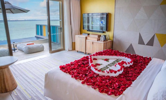 Farukolhufushi Island Hotel | Vibrant Vibes & Ocean Slides: Hard Rock Maldives Family Paradise