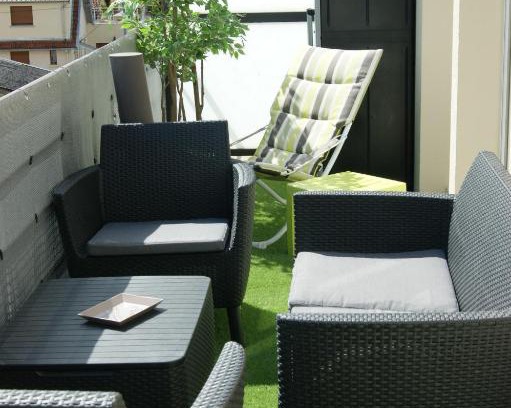 Reims Apartment | Victoria-T2-41m2-Balcon, wifi, linge, produits, ménage inclus