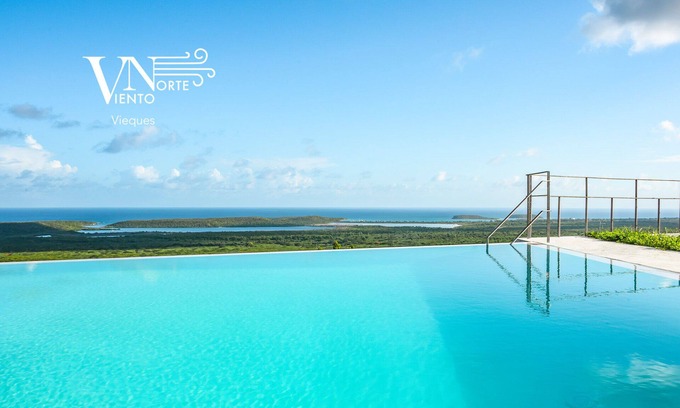 Florida Villa | Viento Norte High Season Promo Relaxing with expansive Caribbean views
