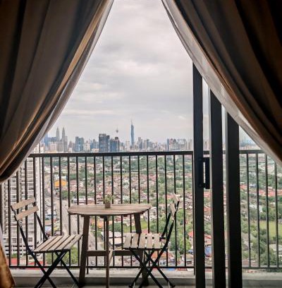 Taman P Ramlee Apartment | View KLCC 3 Bedroom Homestay Kenwingston Platz
