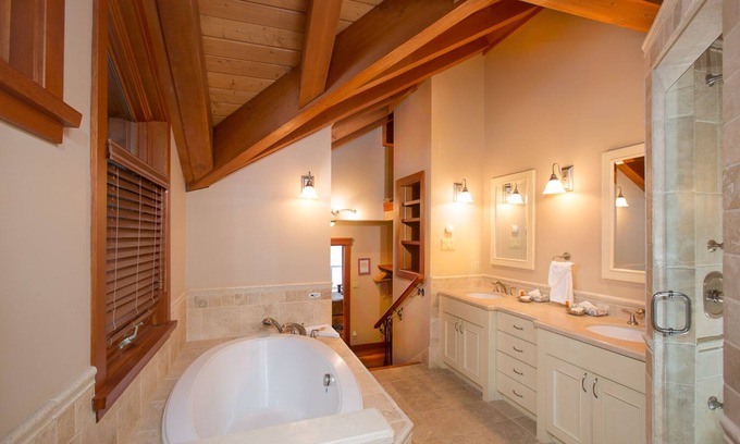 Blueberry Hill House | Views and privacy from this gorgeous custom home.