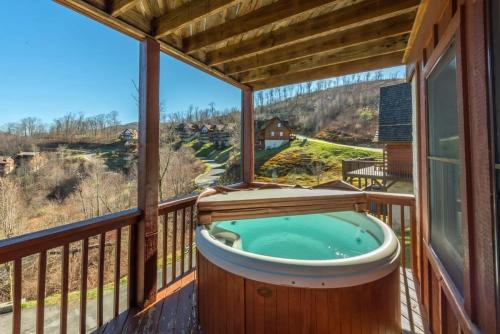 Wolf Laurel House | Views ~ Hot Tub~ 2 Decks~Pool Table~GameRoom~Cabin