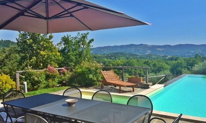 Citta di Castello Villa | Villa Valentino - Villa with pool and stunning views