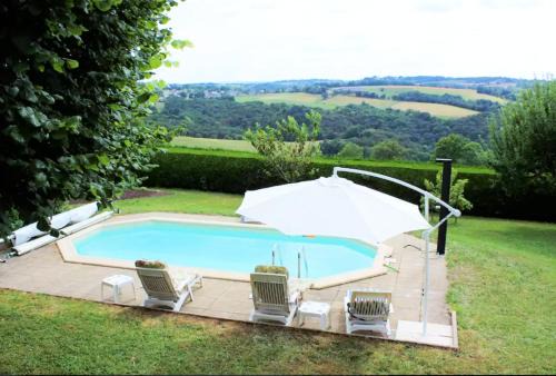 Mur-de-Barrez Villa | Villa élégante à Mur-de-Barrez avec piscine privée