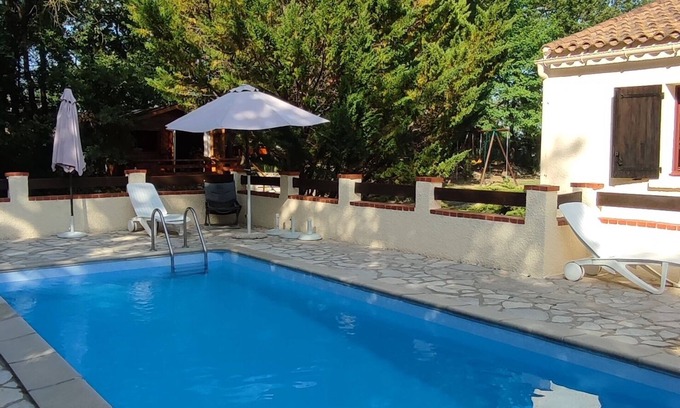 Martignargues Villa | Villa 250 m2 16 persons, private swimming pool in 5000 m2 fully fenced park