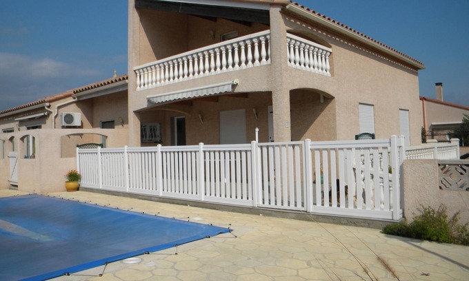 Latour-Bas-Elne Villa | Villa 75m, 4 stars, Private pool, 3 bedrooms (1 air-conditioned), Kitchen with air-conditioning, Terrace.