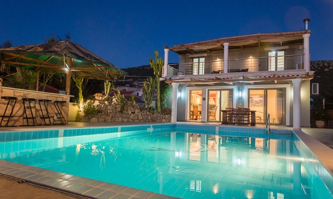 Minia Villa | Villa Afroditi, luxurious 5 bedroom Villa, panoramic views, perfect location