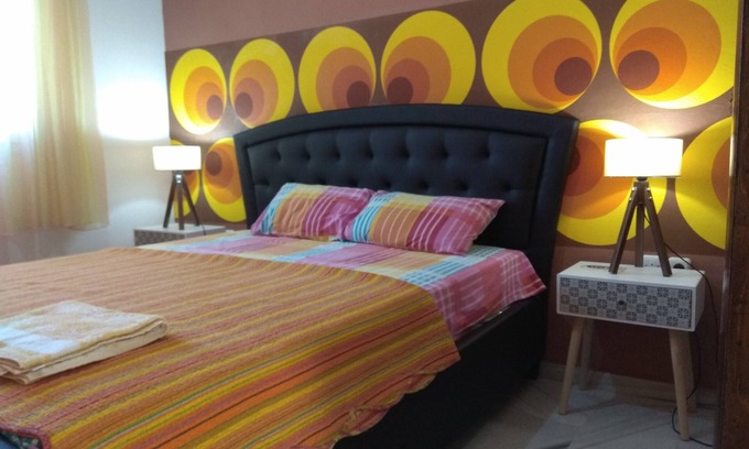 Emmanouil Pappas House | Villa Agnanti Apts · Retro LUX Double Space Suite for 4 guests