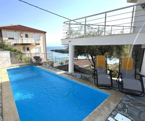 Volos Villa | Villa Alpha Sea View With Pool