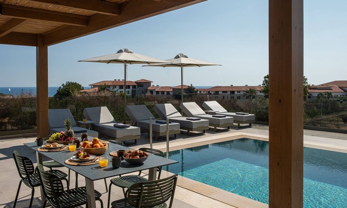 Hersonissos Centre Villa | Villa Alquimia Aa with Private Swimming Pool