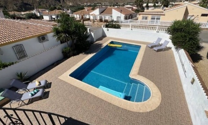 Arboleas Villa | Villa Amarillo rural 4 bedroomed with private pool, outside bar and BBQ