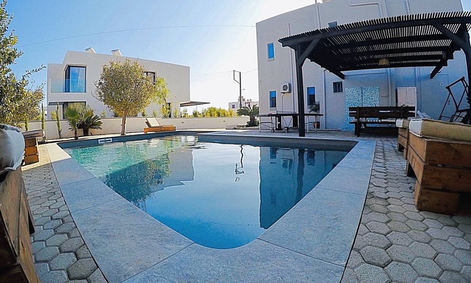 Pefkos Villa | Villa Amor NEW ECO POOL-Beachfront Villa-Super offers