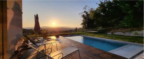 Saint-Romain-au-Mont-d'Or Villa | Villa avec piscine et vue admirable sur la nature