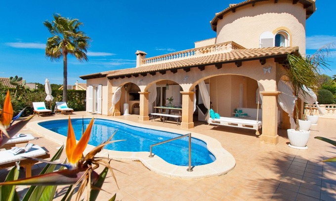 Son Serra de Marina Villa | VILLA BEL House for 6 with Pool in Son Serra de Marina