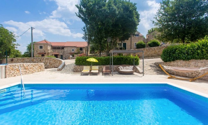Dicmo Villa | Villa Brkic with private pool and playground- ideal for families & friends