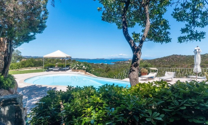Baja Sardinia Villa | Villa 'Cala Bitta' with Sea View, Wi-Fi and Air Conditioning