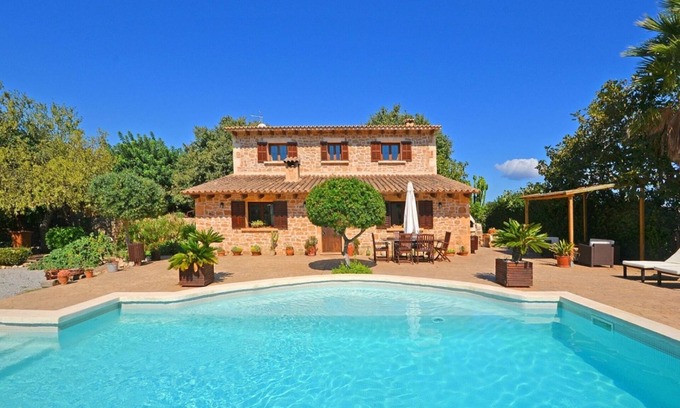 es Bacares Villa | Villa 'Carbonell' with Mountain View, Wi-Fi and Air Conditioning