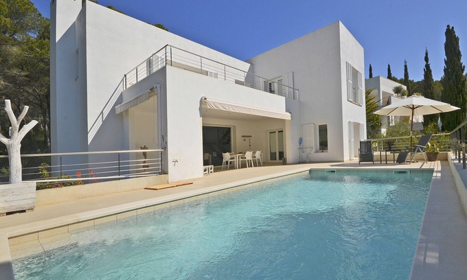 Provensals Ski Chalet | Villa Carritx, modern swimingpool house near the sea in Mallorca