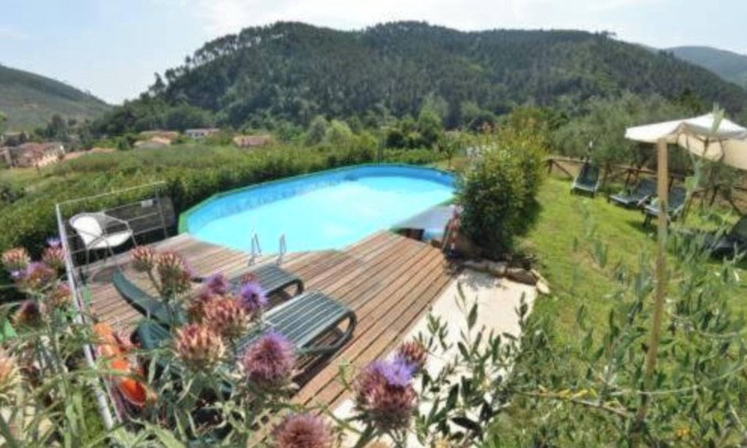 Sant'Andrea di Compito Villa | Villa 'Casolare Delle Farfalle' with Private Pool and Private Terrace