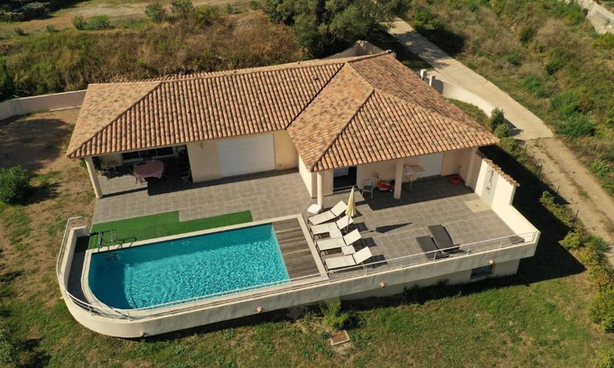 Solenzara Villa | Villa climatisée avec piscine