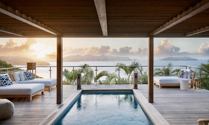 Petit Cul De Sac Beach Villa | Villa Coco Loco | Ocean View - Located in Fabulous Pointe Milou with Private Pool