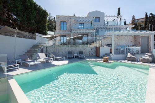 Kontokali Villa | Villa Costele with Private Sandy Beach