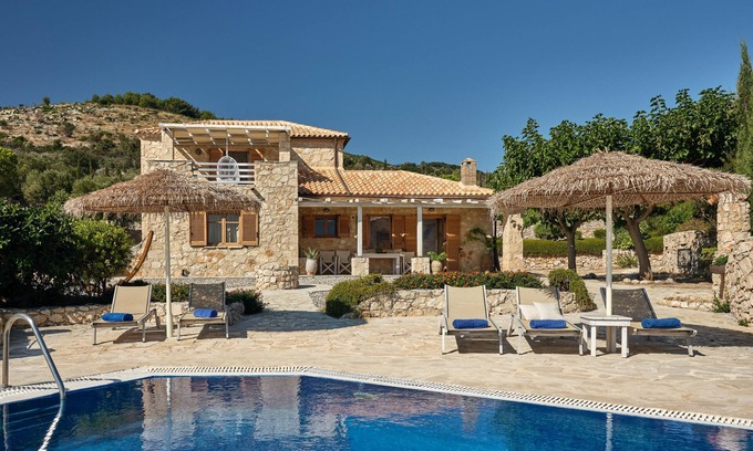 Korithi Villa | Villa Crystal with private pool | Blue Caves Villas