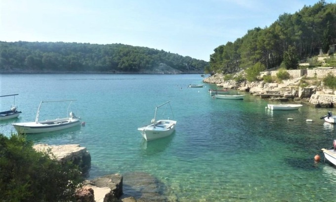 Cove Osibova (Milna) House | Villa Dean - 80m From the Beach - H