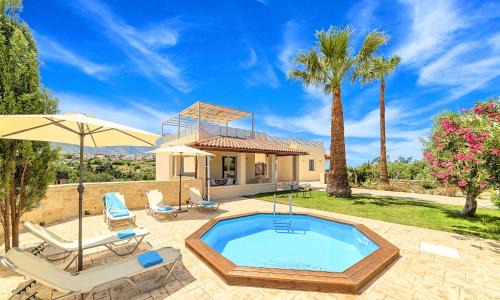 Filaki Villa | Villa di Palma Heated Pool