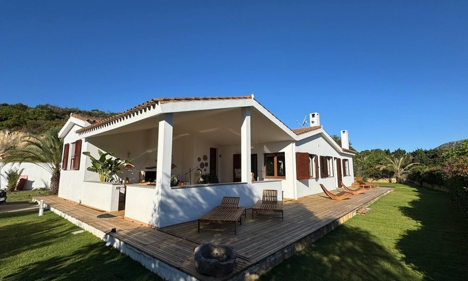 Chia Villa | Villa Dulcis Chia, Private oasis in Su Giudeu just a few steps from the beach!