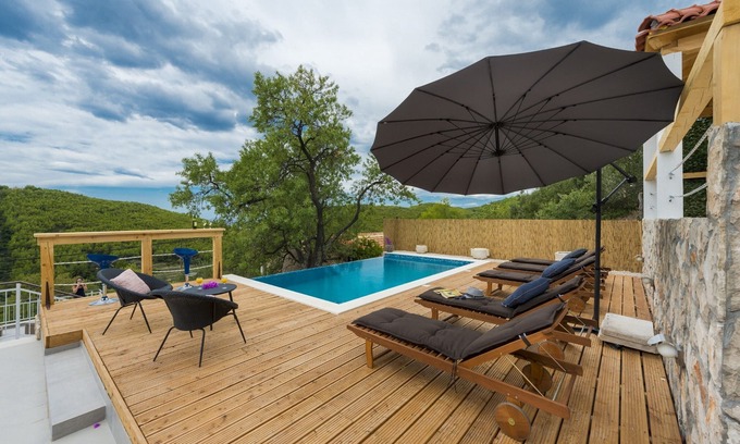 Mljet Villa | Villa Dundo Pero - Four Bedroom Villa with Swimming Pool and Sea View