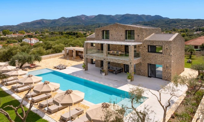 Roda Villa | Villa Elaiodendro by Villa Plus