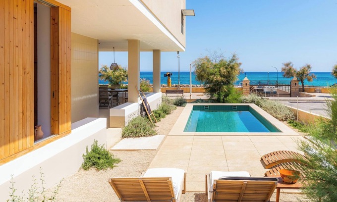 Son Serra de Marina Villa | Villa Es Mollet with Sea View, Pool, Wi-Fi, Garden & Terrace