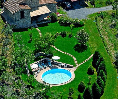 Montecastelli Villa | Villa esclusiva in Toscana con piscina privata