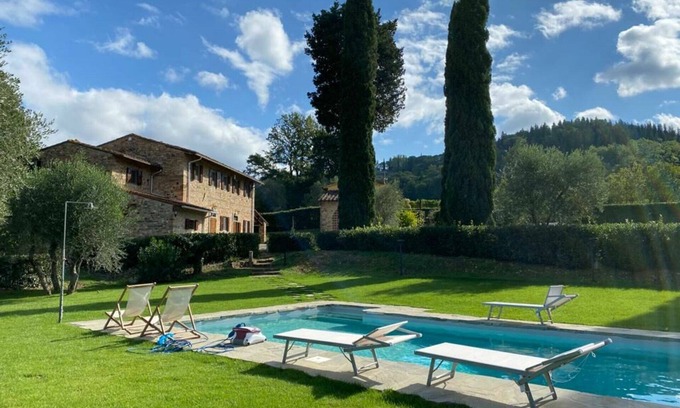 Cerbaia Villa | Villa Feudo, incredible villa with private pool and park, located in Cerbaia, in the Tuscan coun.