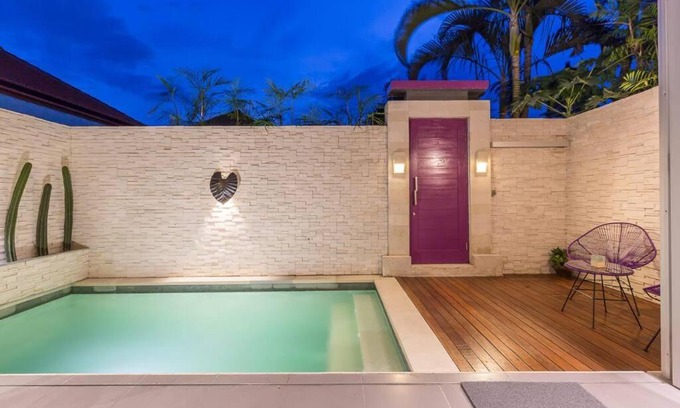North Legian Villa | Villa Floppy New 1 bedr villa private Pool 5min beach