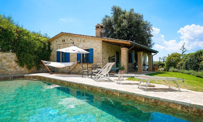 Collazzone Villa | Villa for 4 guests. Private Pool. Access to the wellness center of the estate