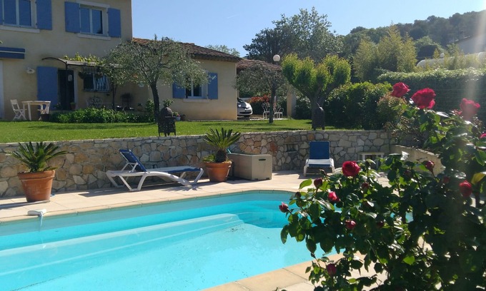 Les Baraques House | Villa for 8-private pool-4 air-conditioned bedrooms-2 bathrooms- GOLF 3mn away