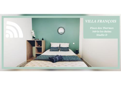 Neris-les-Bains Apartment | Villa François - superbe T1 - D au pied des Thermes de Néris - Wifi avec fibre